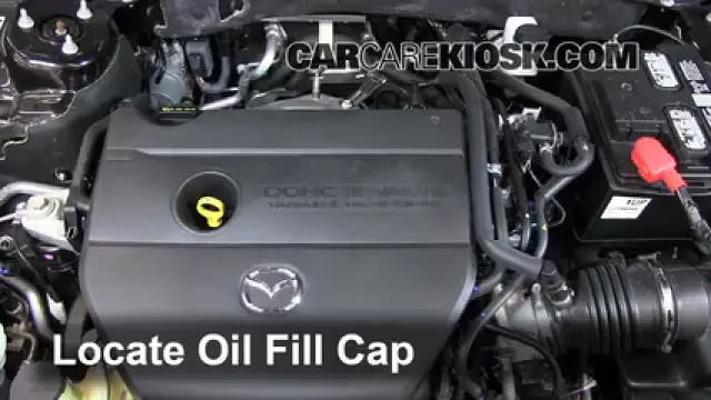 2012 Mazda 6 i 2.5L 4 Cyl. Huile Ajouter de l'huile